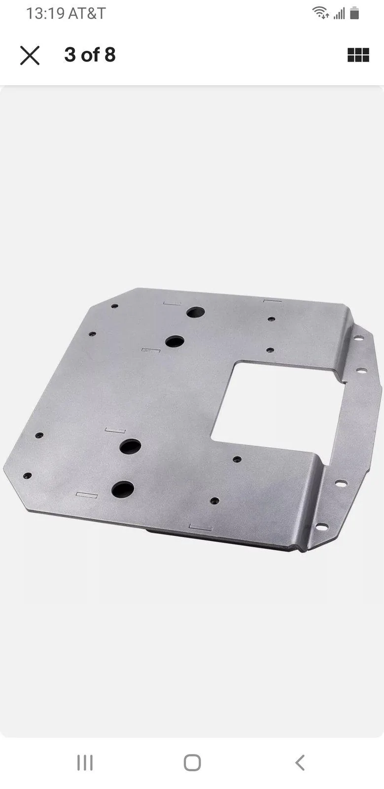 Jeep Wrangler JL Spare tire relocation bracket Screenshot_20200815-131900_eBay
