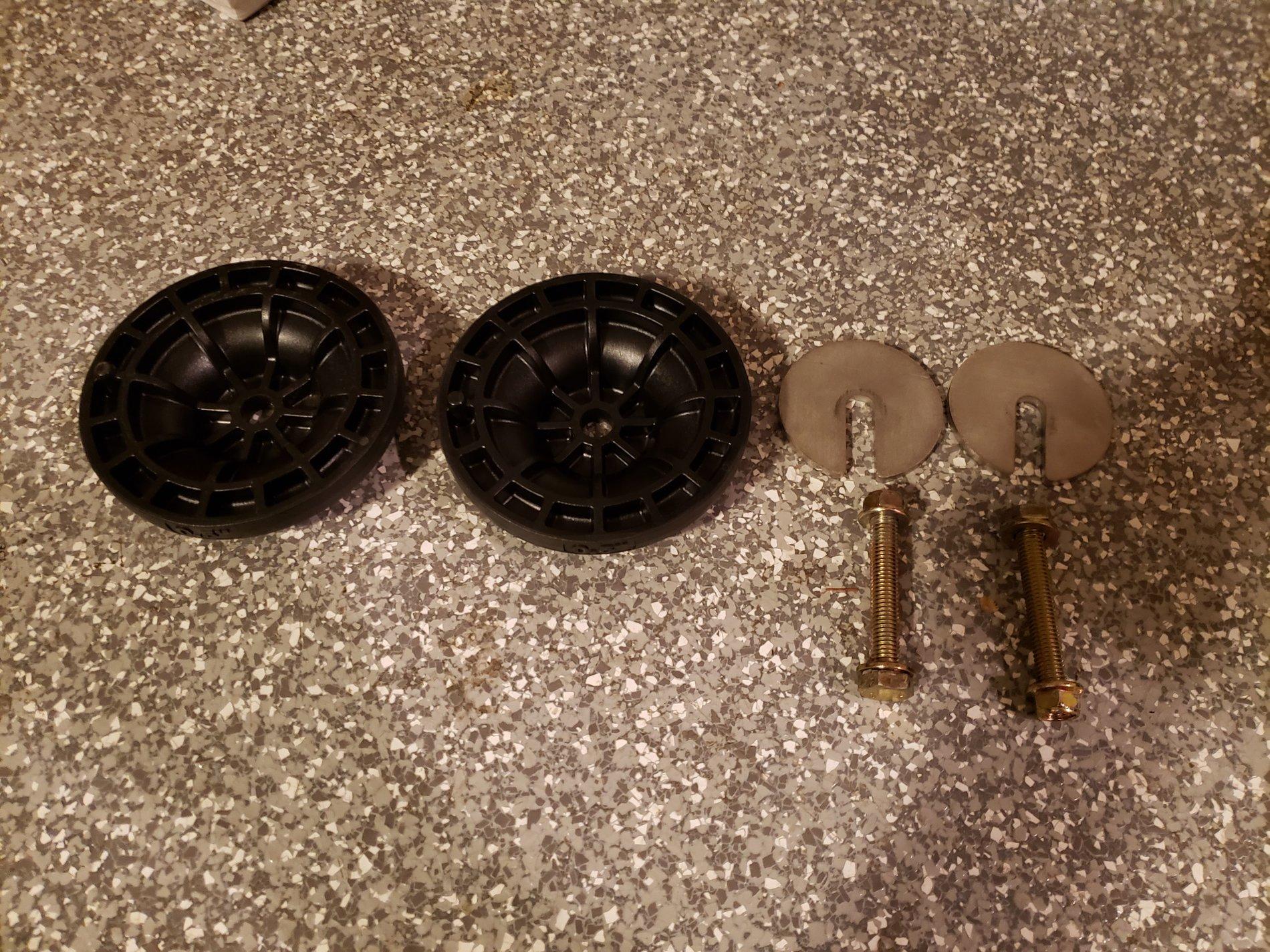 Jeep Wrangler JL Rear Teraflex .5 inch spacers $20 spacers