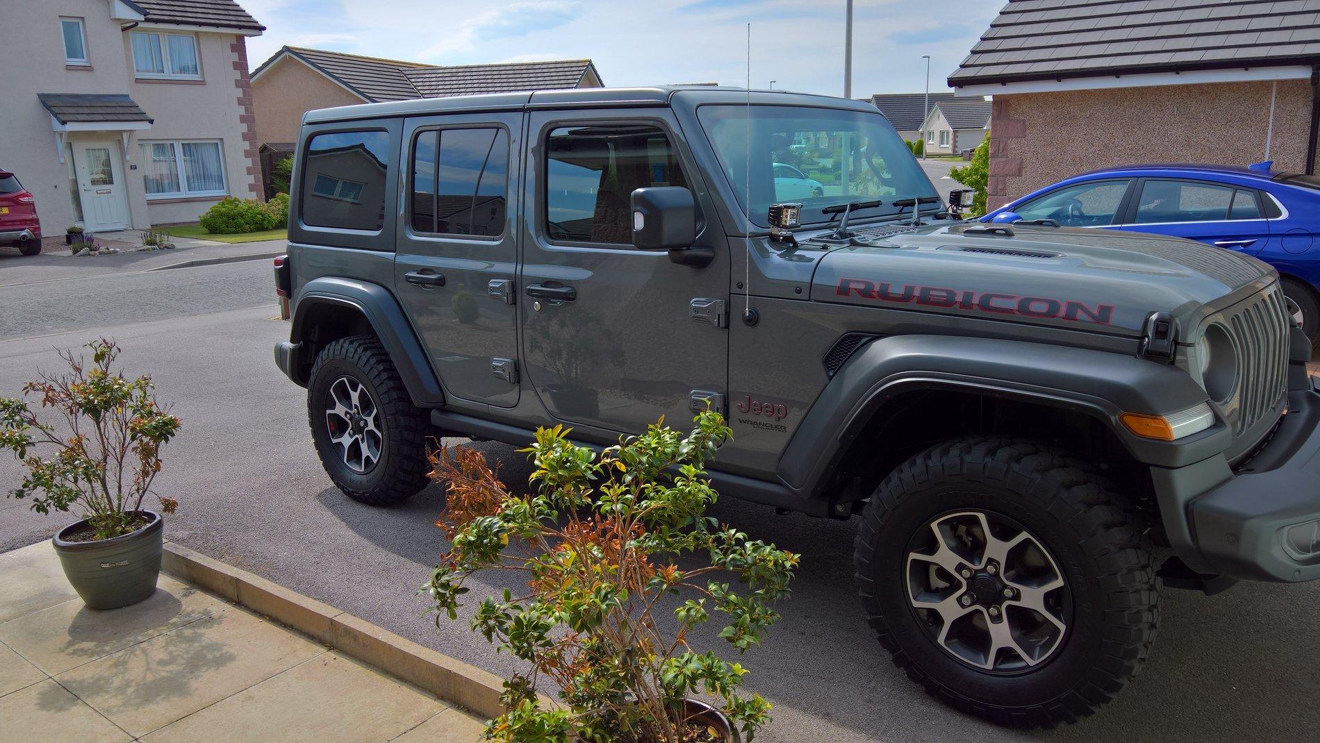 Jeep Wrangler JL New UK member RUBI
