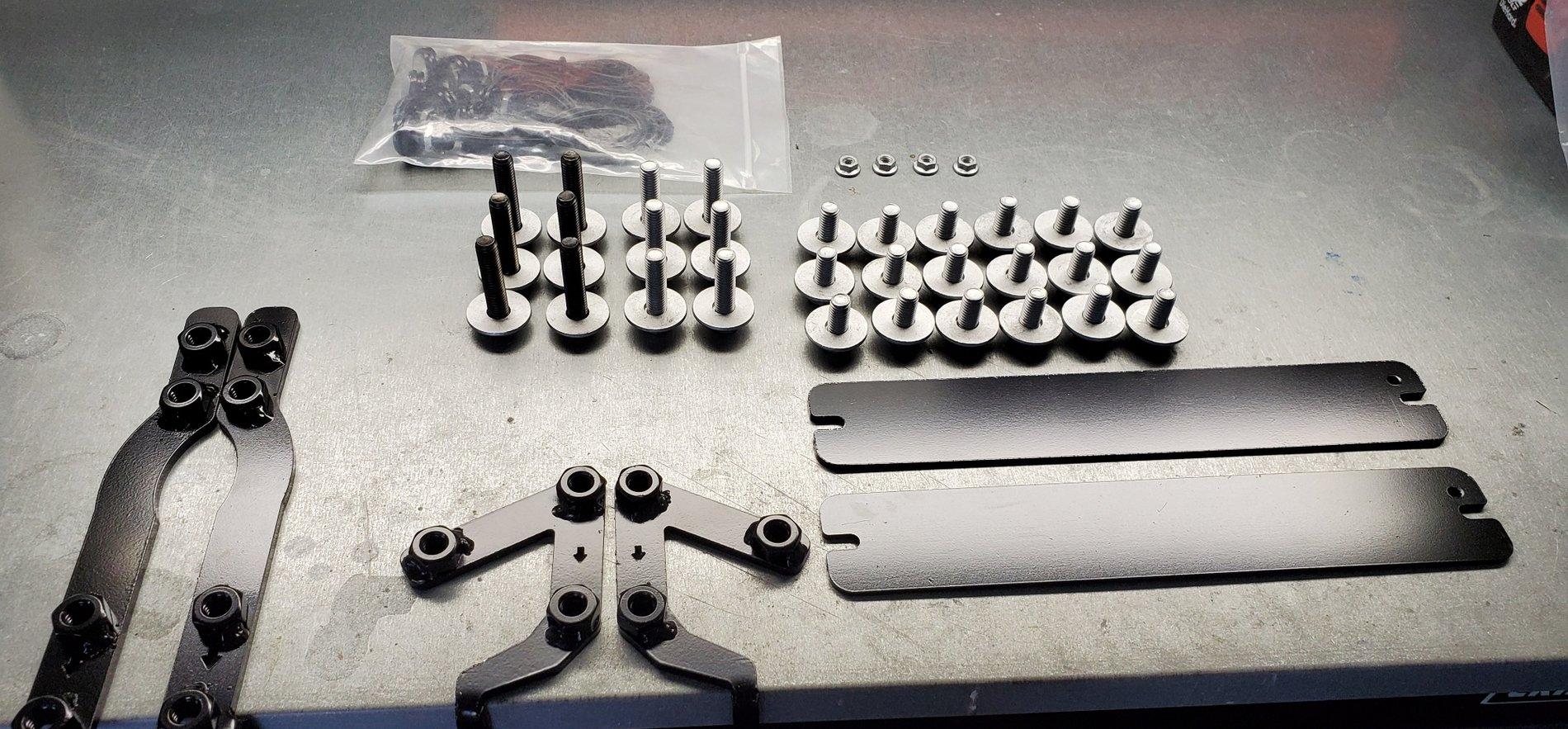 Jeep Wrangler JL ROAM MK3 Rock Rail Installation ROAM Hardware