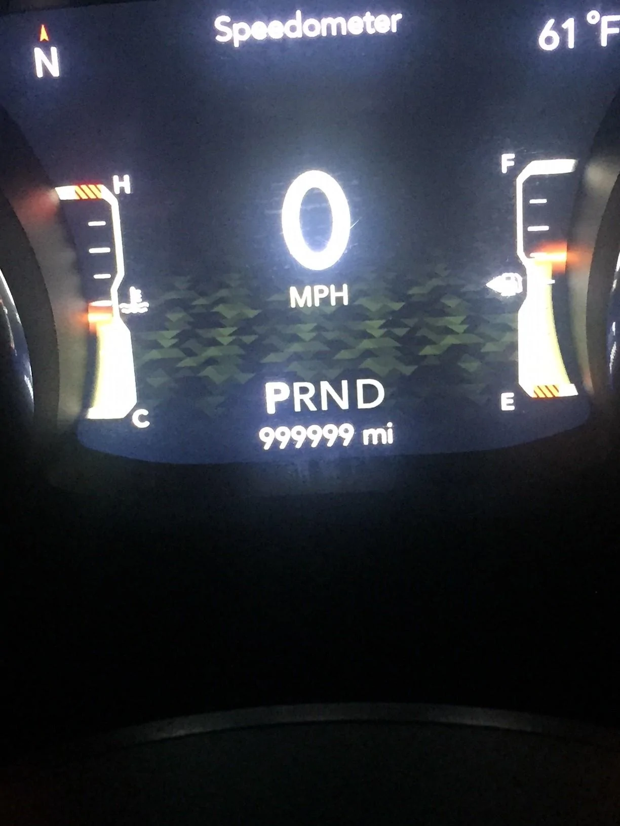 Jeep Wrangler JL 999999 Odometer IMG_0234