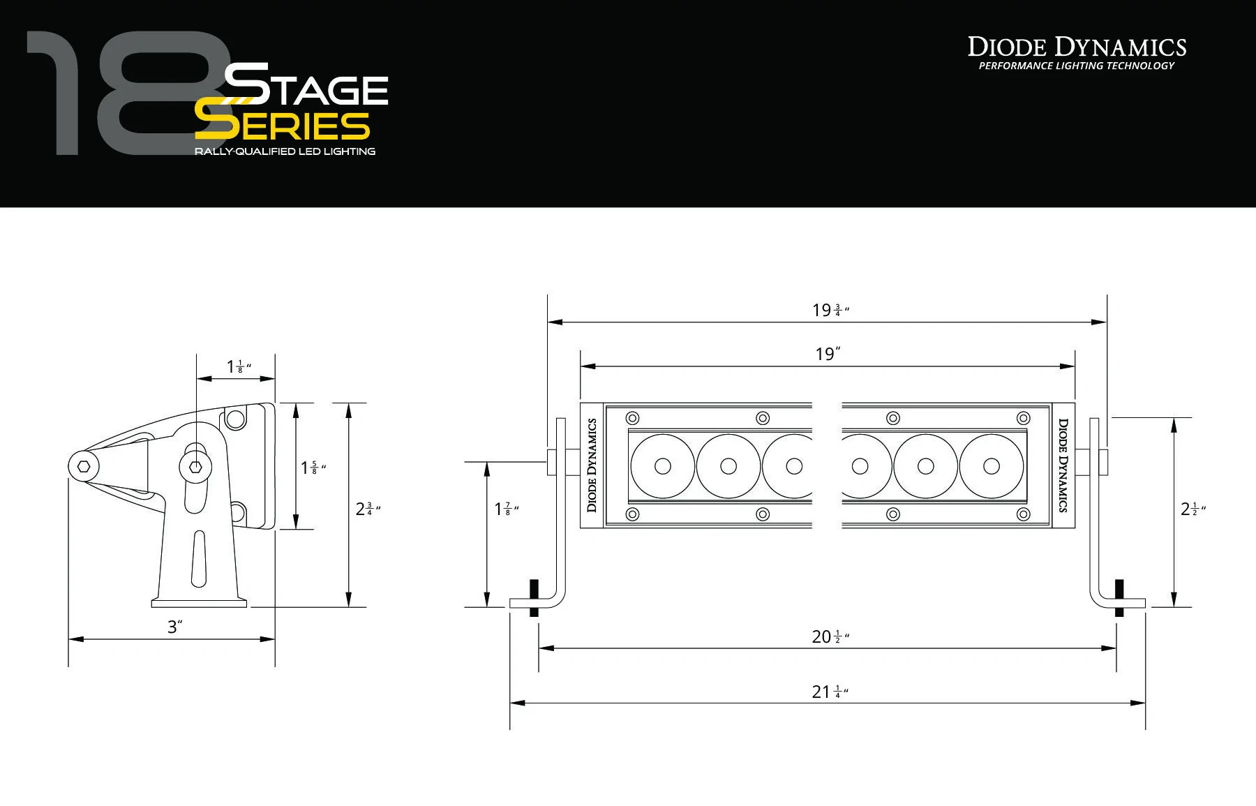 Jeep Wrangler JL 20 inch LED Light Bar Stage_Series_18_inch-01