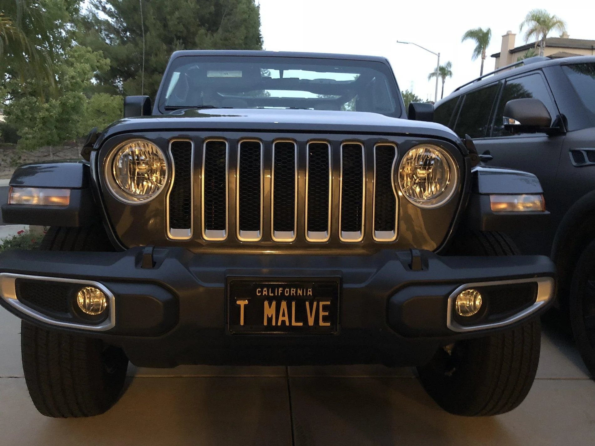 Jeep Wrangler JL Custom vanity license plates 467119C7-60C3-4960-9723-1BC0602E9441