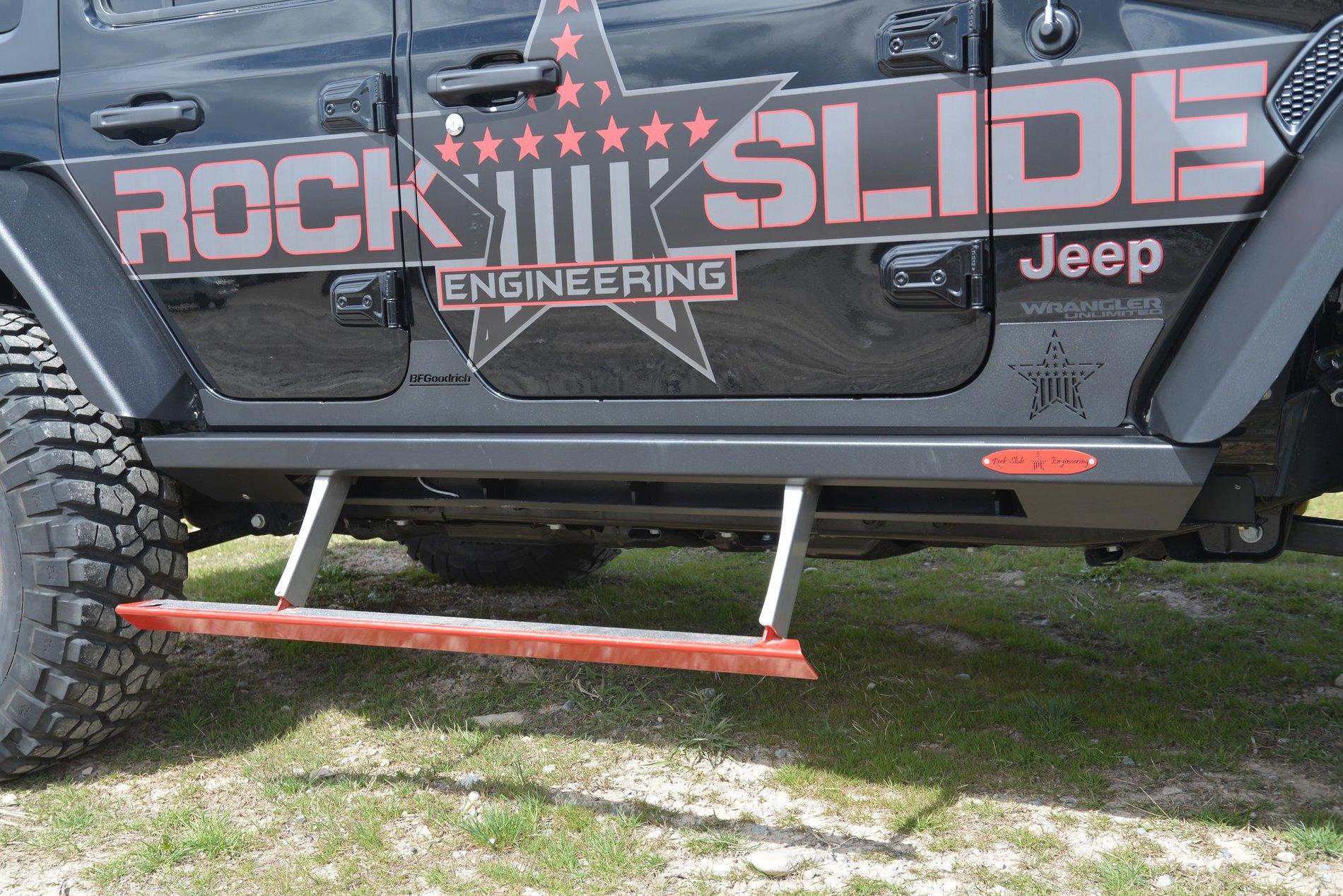Jeep Wrangler JL Rubicon, Rock Rails + side steps? 3