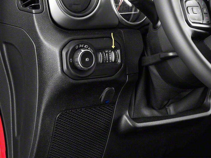 Jeep Wrangler JL Why is my interior light on? 12345