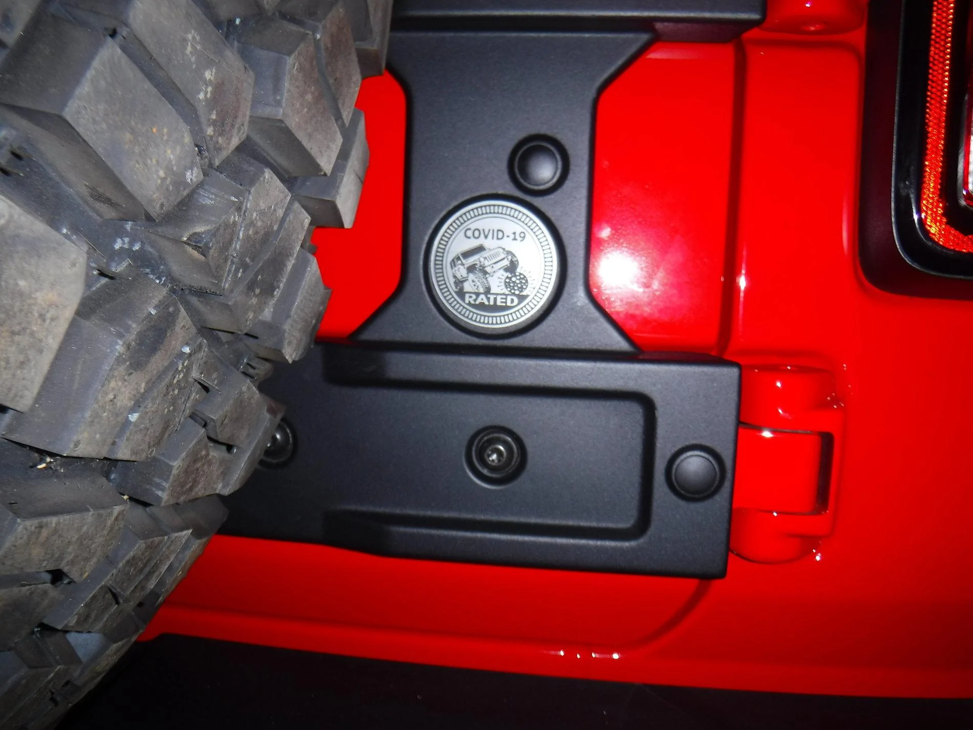 Jeep Wrangler JL Get busy living cvd19
