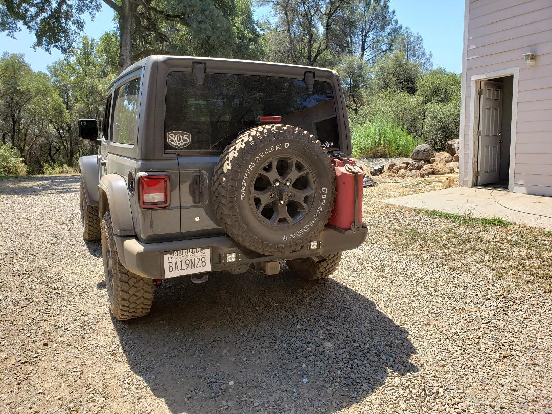 Jeep Wrangler JL My new Willys jeep gas carrier 1