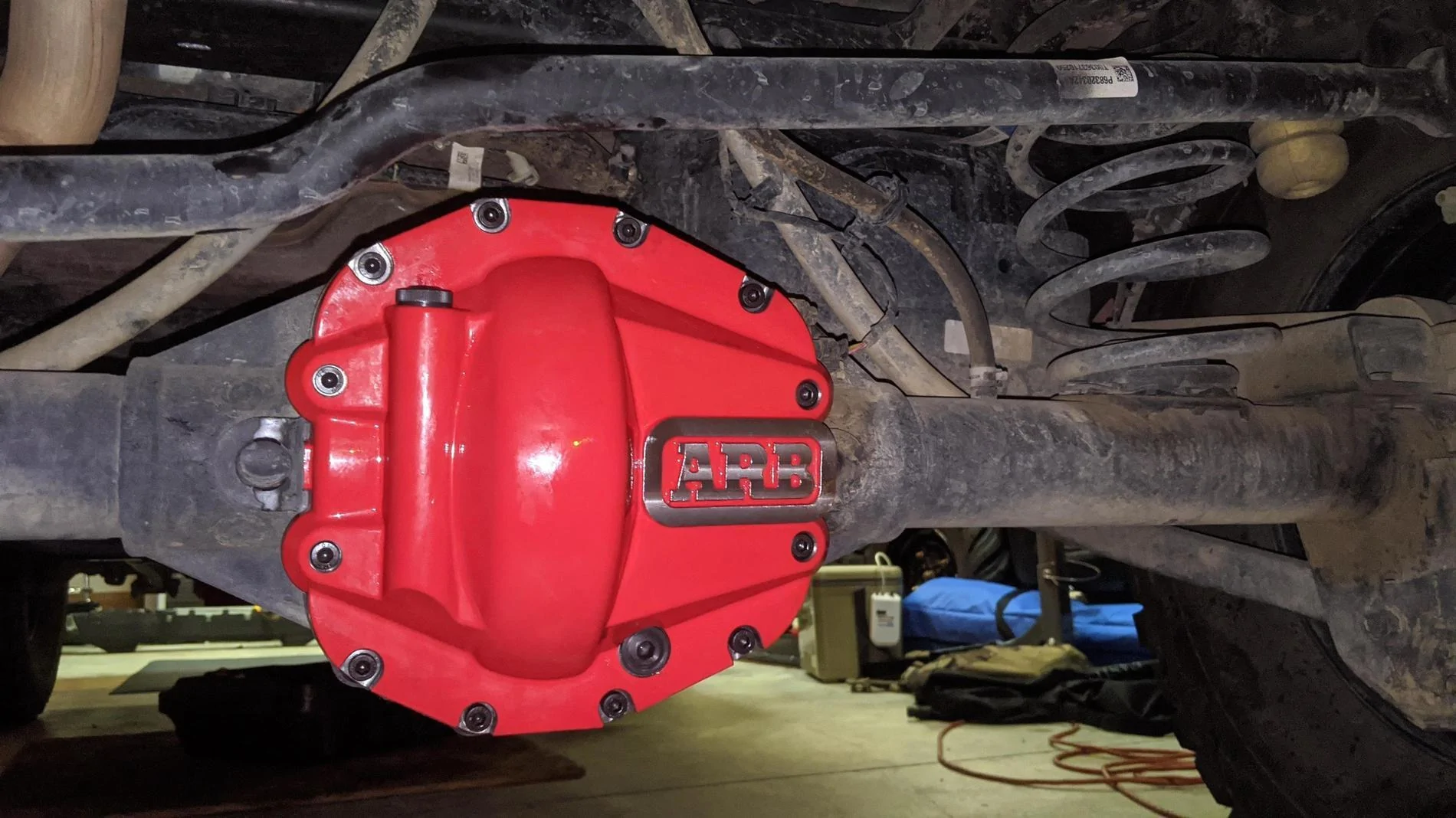 Jeep Wrangler JL Installed ARB Rear Diff Cover OUZjMmf