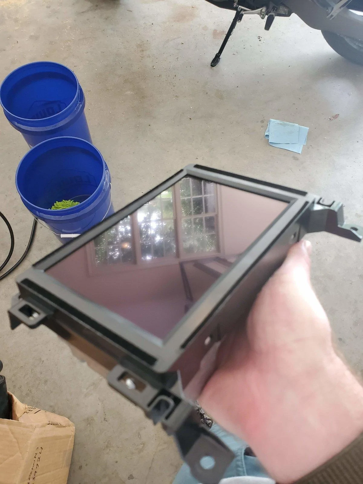 Jeep Wrangler JL 7" radio with bezel 20200823_124436