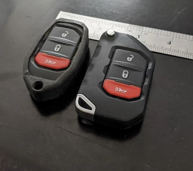 Jeep Wrangler JL 3D printed key fob - minimum size! IMG_20200829_111441