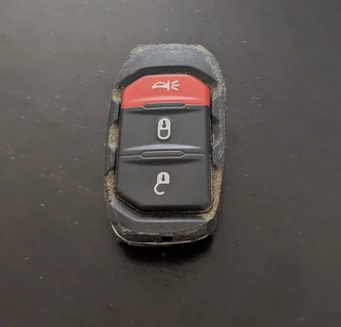 Jeep Wrangler JL 3D printed key fob - minimum size! IMG_20200829_110940