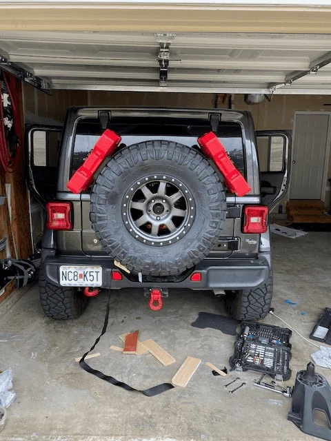 Jeep Wrangler JL Rusty's Offroad Hinge Tire Carrier? 1598744564438
