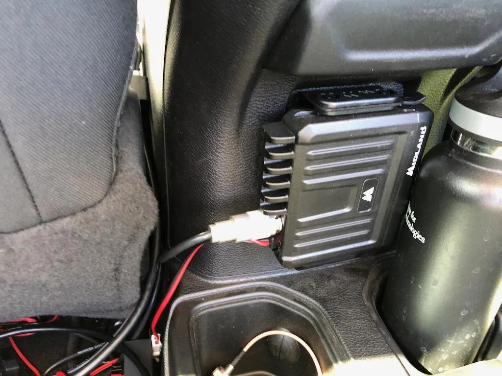 Jeep Wrangler JL Comms mule - Ham, GMRS, and CB install install%20-%2012