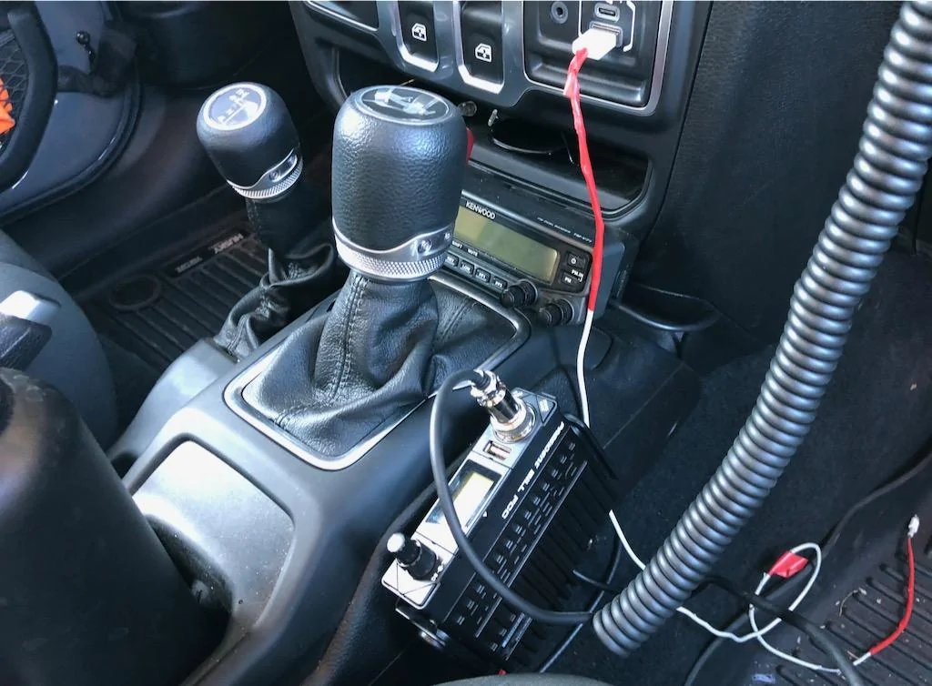 Jeep Wrangler JL Comms mule - Ham, GMRS, and CB install install%20-%2016