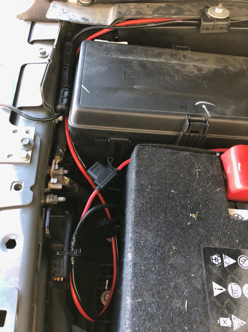 Jeep Wrangler JL Comms mule - Ham, GMRS, and CB install install%20-%209