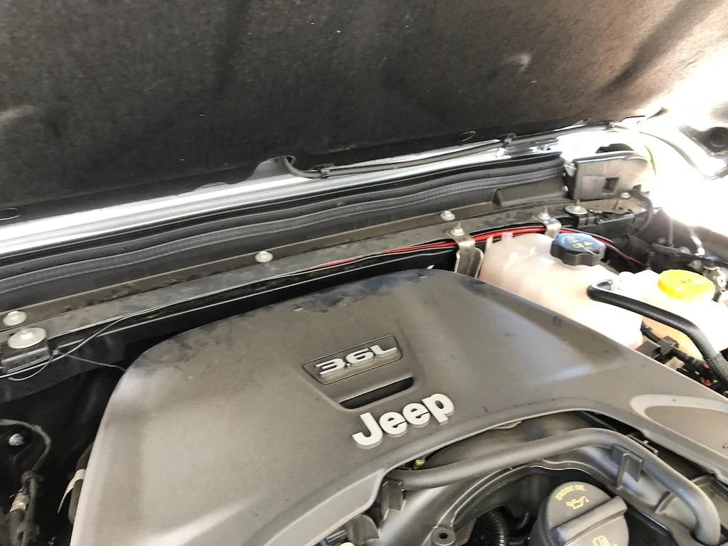Jeep Wrangler JL Comms mule - Ham, GMRS, and CB install install%20-%206