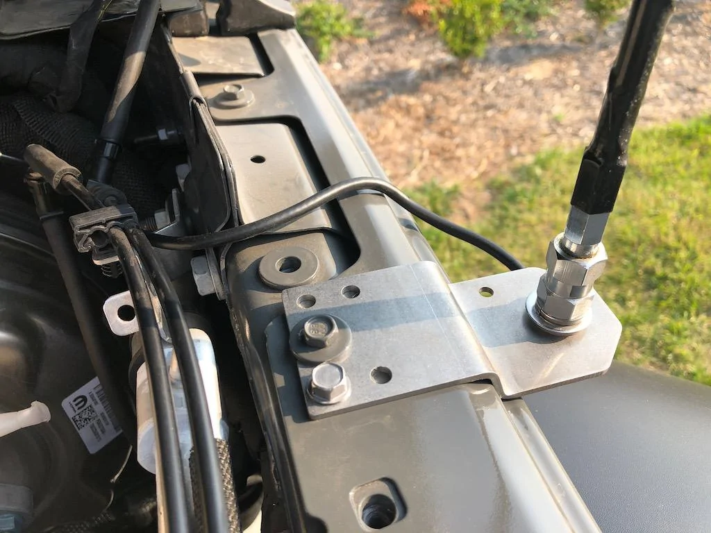 Jeep Wrangler JL Comms mule - Ham, GMRS, and CB install install%20-%202