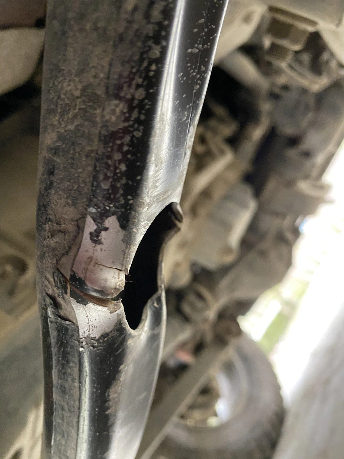 Jeep Wrangler JL Crossmember crack E254D3EE-0E23-4DF3-AAC0-22A145D27E51