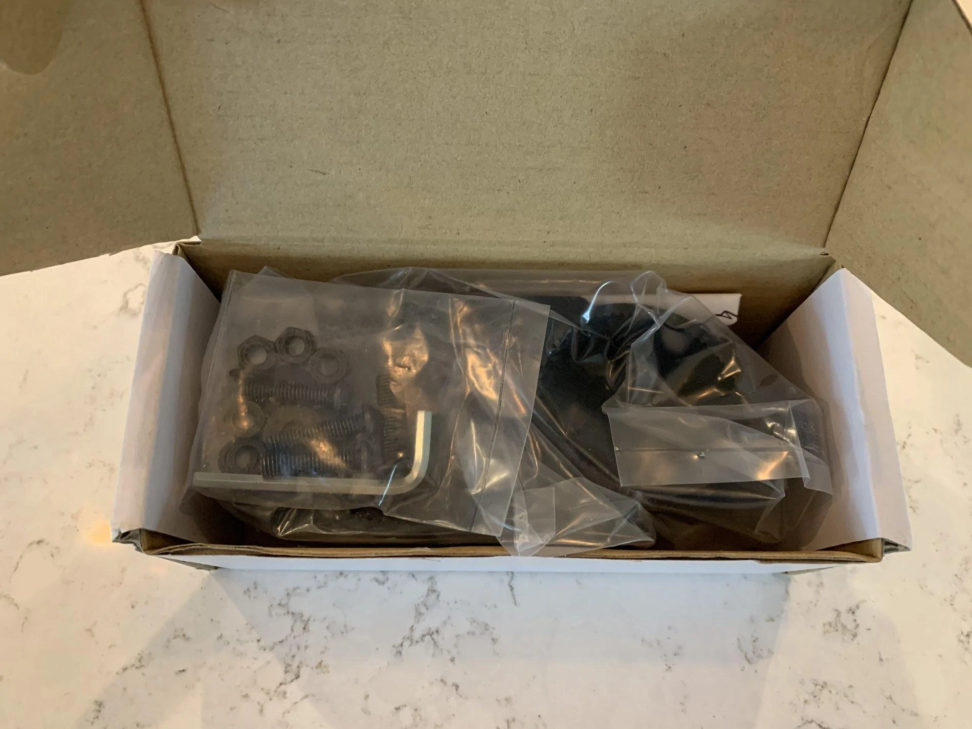 Jeep Wrangler JL F/S- Mopar Winch Guard Light Mounting Brackets 82215729- $50 IMG_9482