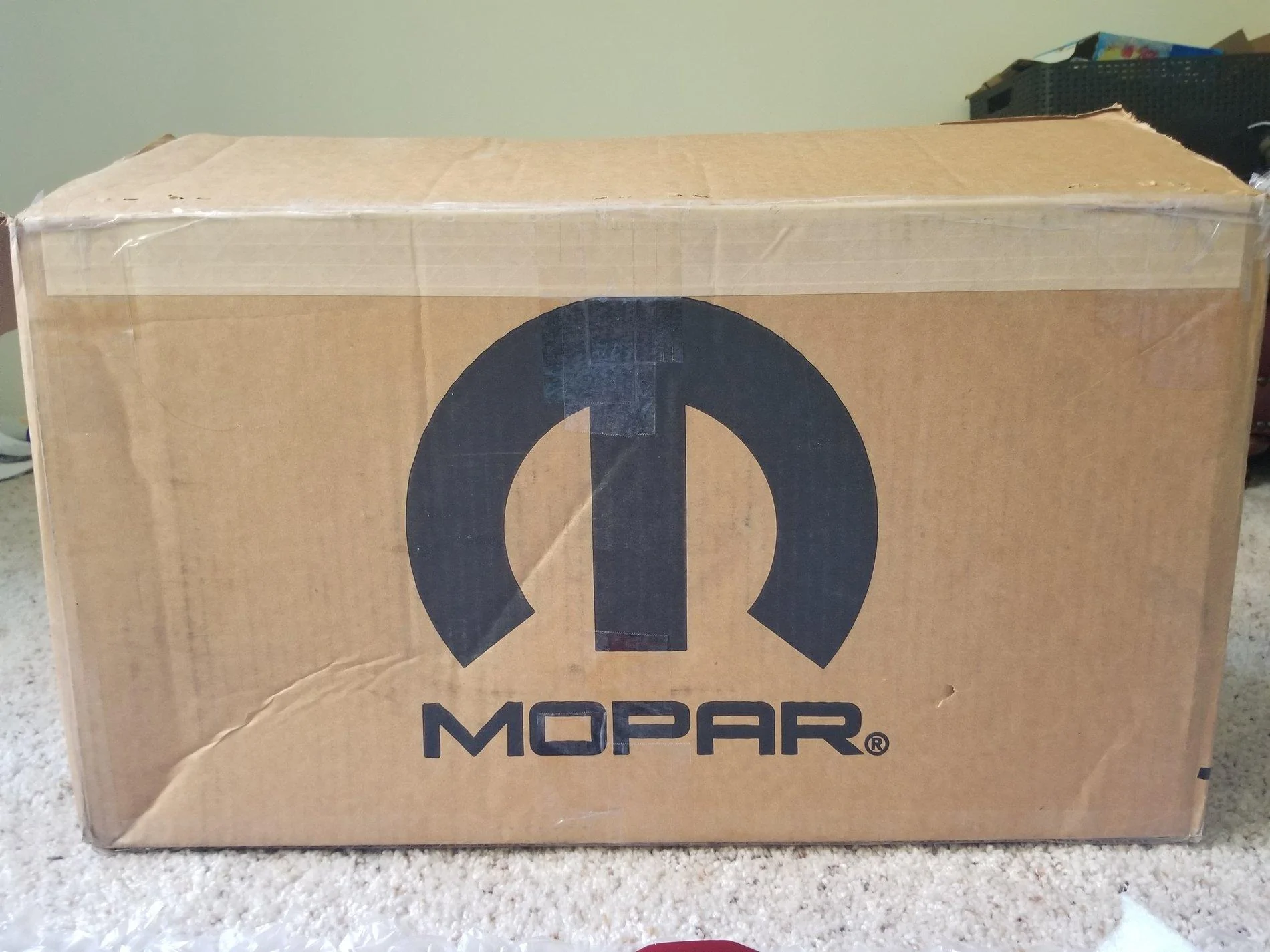 Jeep Wrangler JL Mopar Red Dash Panels from 2020 Rubicon 20200902_143405