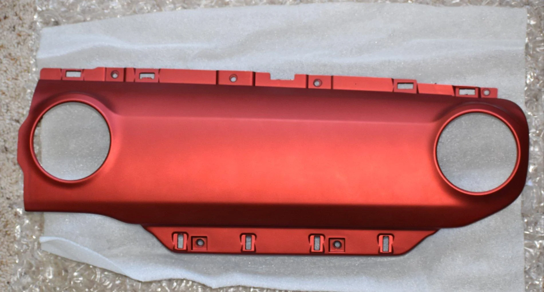 Jeep Wrangler JL Mopar Red Dash Panels from 2020 Rubicon 20200902_150004