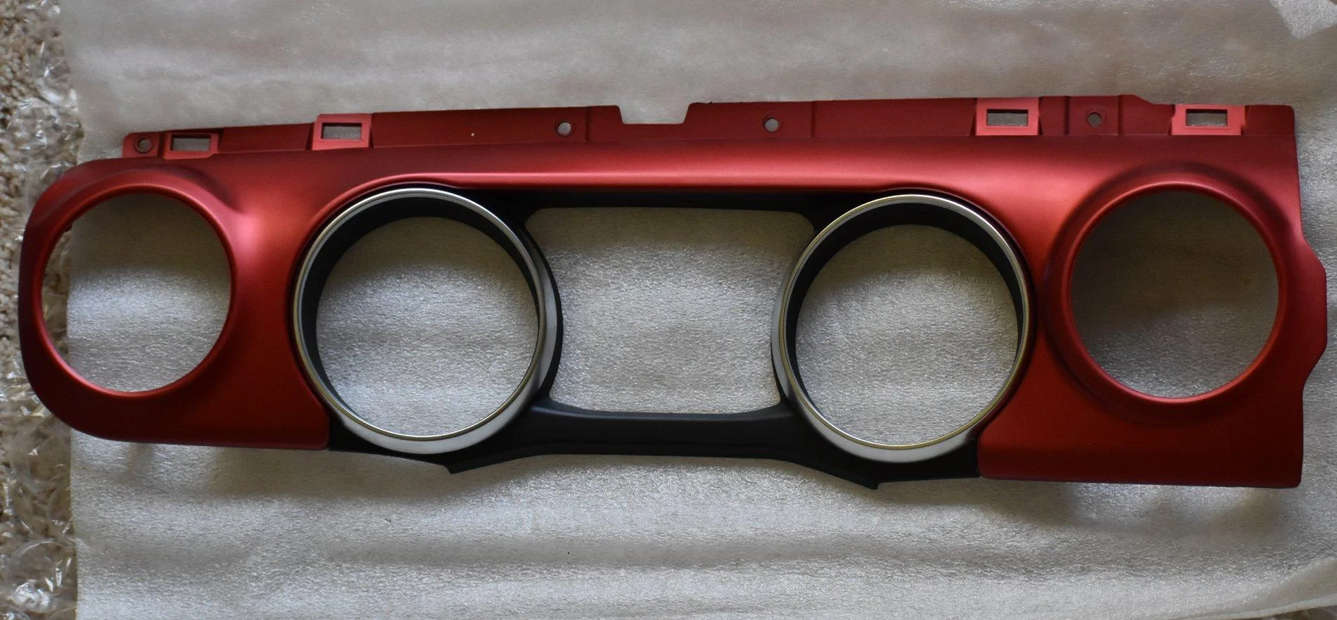 Jeep Wrangler JL Mopar Red Dash Panels from 2020 Rubicon 20200902_150023