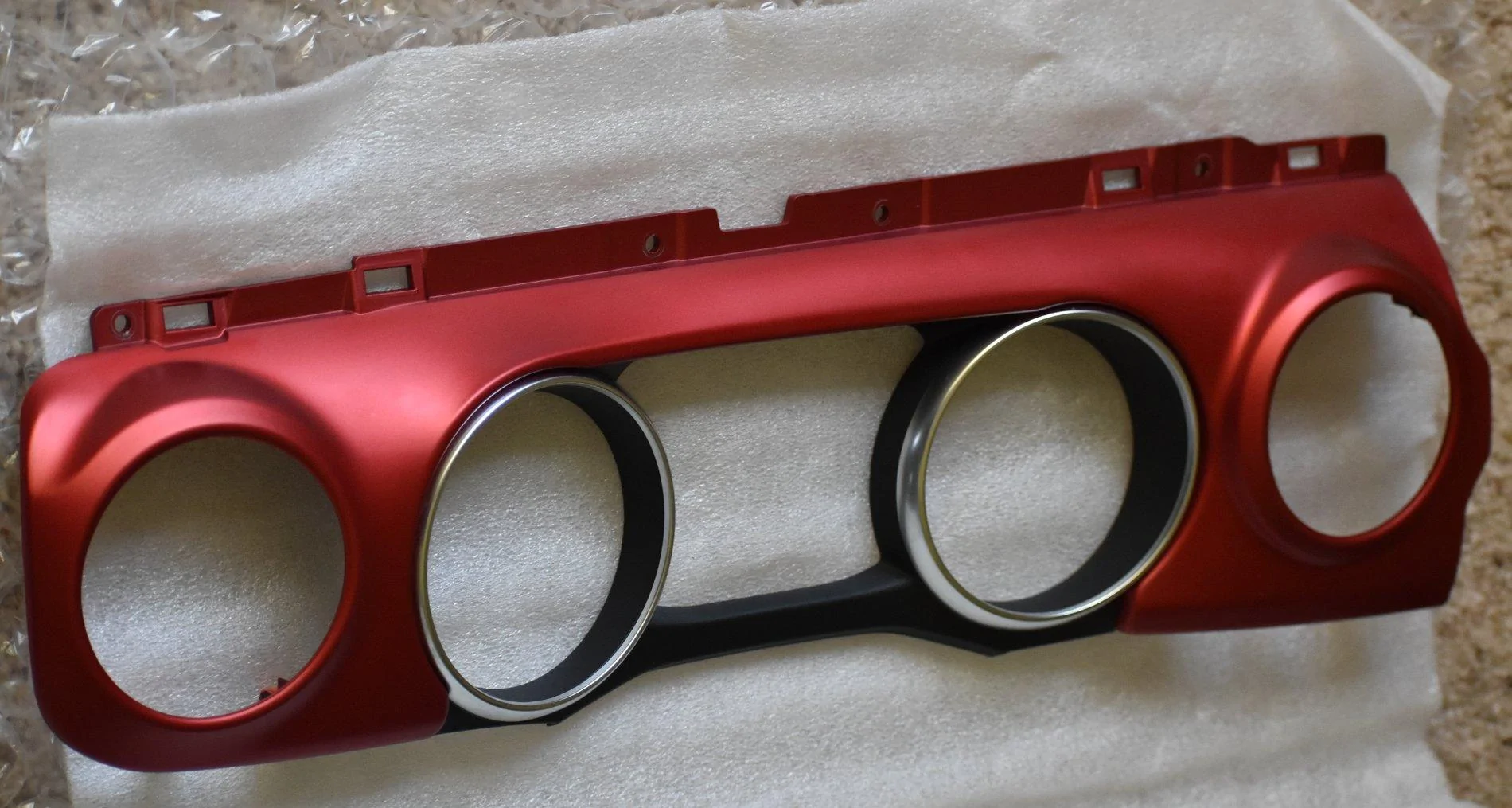 Jeep Wrangler JL Mopar Red Dash Panels from 2020 Rubicon 20200902_150127