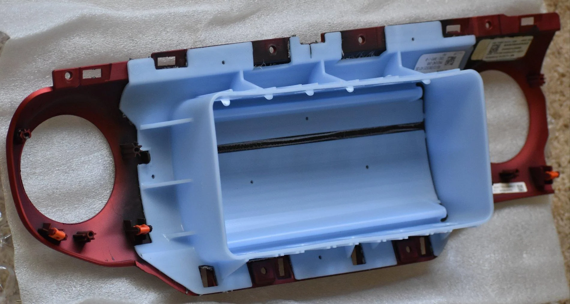 Jeep Wrangler JL Mopar Red Dash Panels from 2020 Rubicon 20200902_150300