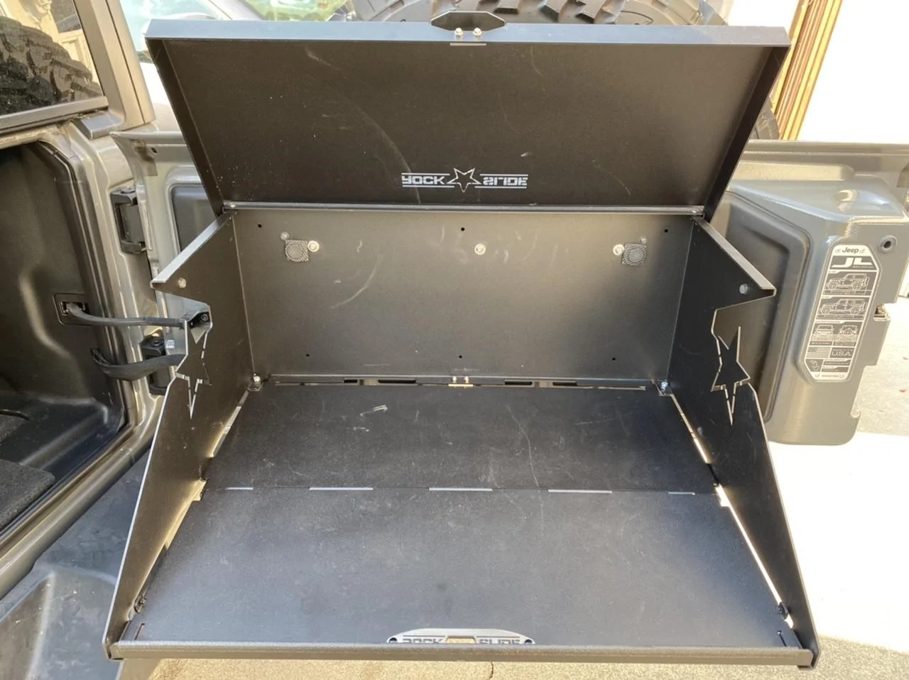 Jeep Wrangler JL Tailgate Table recommendations? 02A5EECE-C0F2-476D-9751-36CA20C16A58