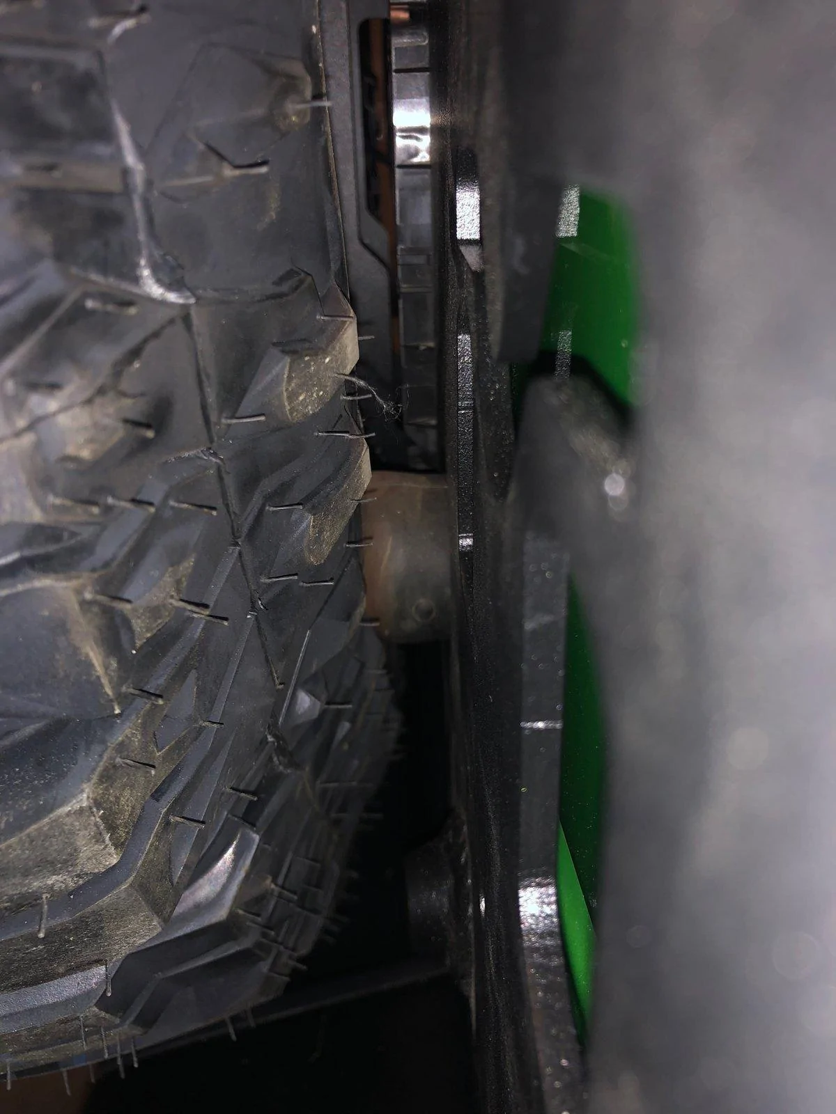 Jeep Wrangler JL Smittybilt spare relo bracket bump stops IMG_5247