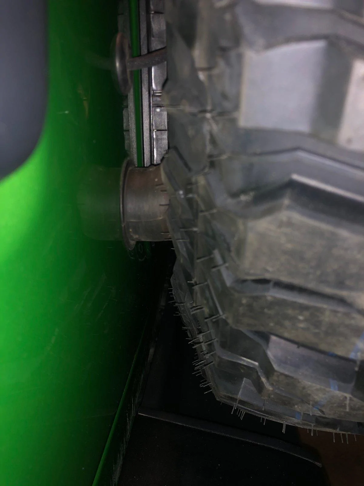 Jeep Wrangler JL Smittybilt spare relo bracket bump stops IMG_5248