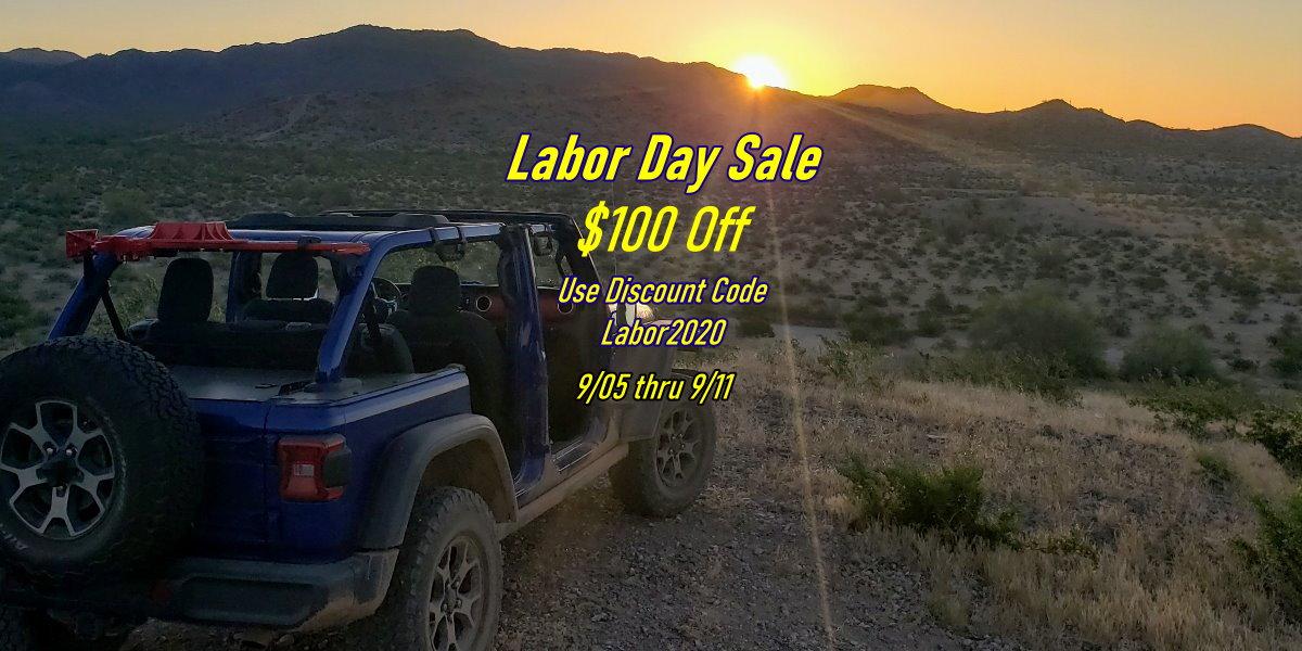 Jeep Wrangler JL Labor Day Sale! DiscountBanner
