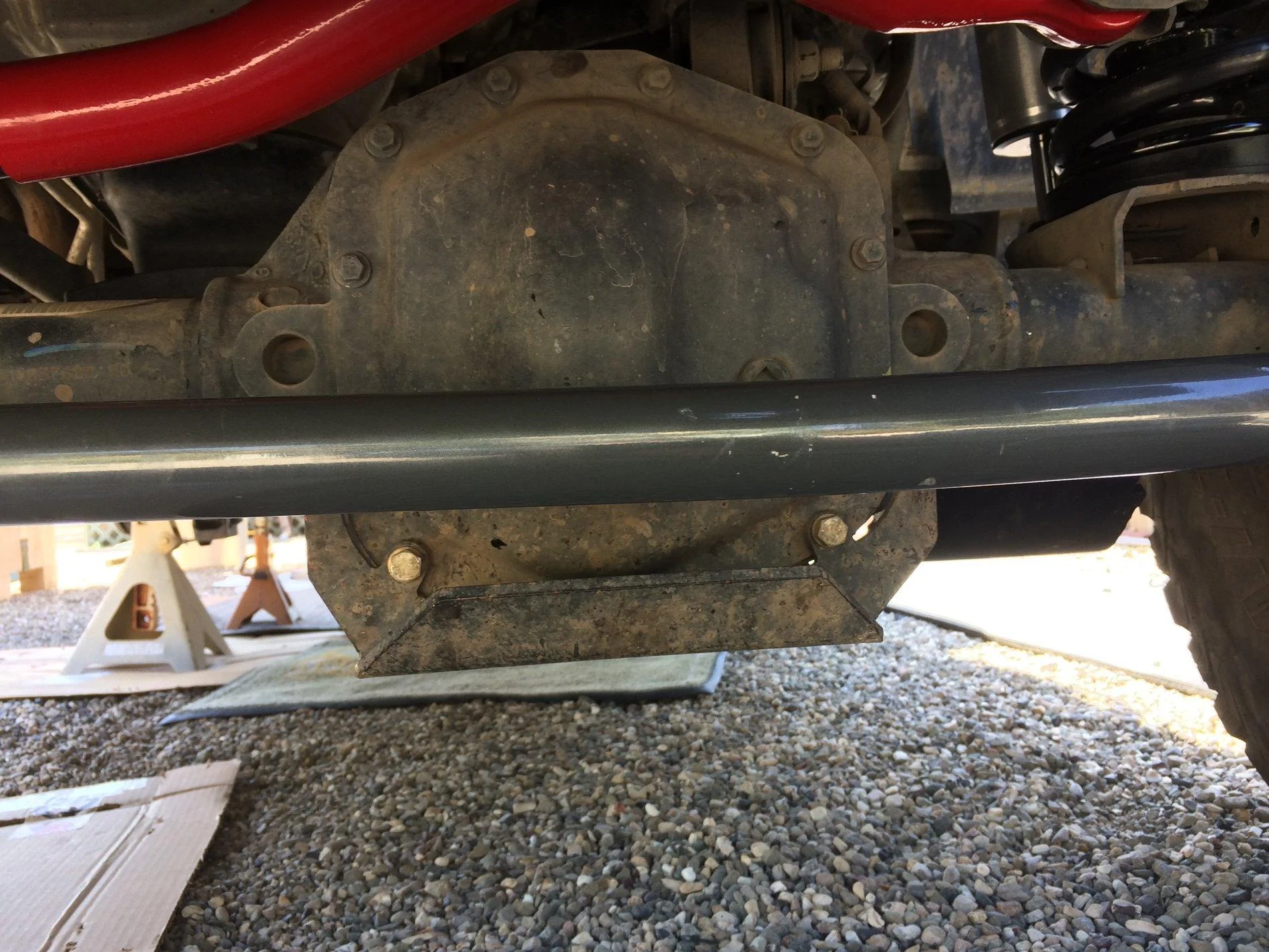 Jeep Wrangler JL Differential Covers and skid plates rancho frt. skid
