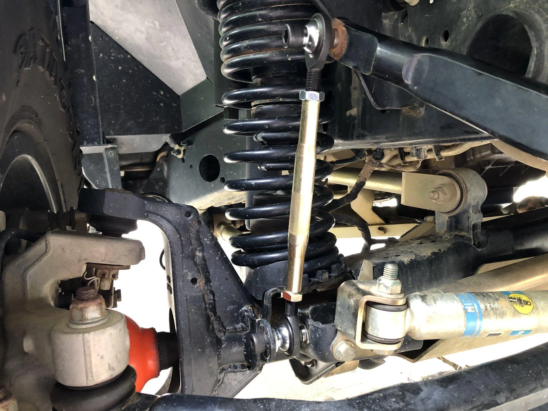 Jeep Wrangler JL DIY Sway bar end links IMG_1054