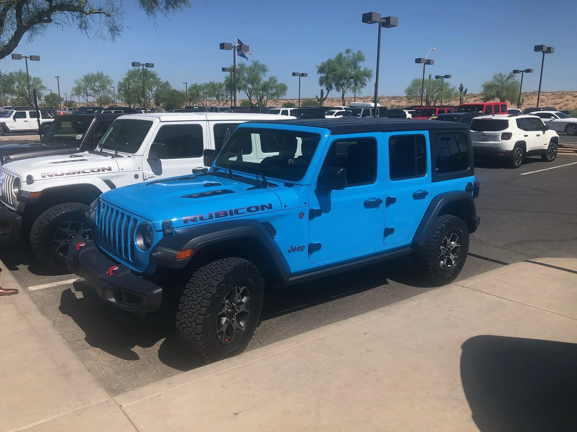 Jeep Wrangler JL Rendering request: Chief Blue JL Rubicon 1599399427971