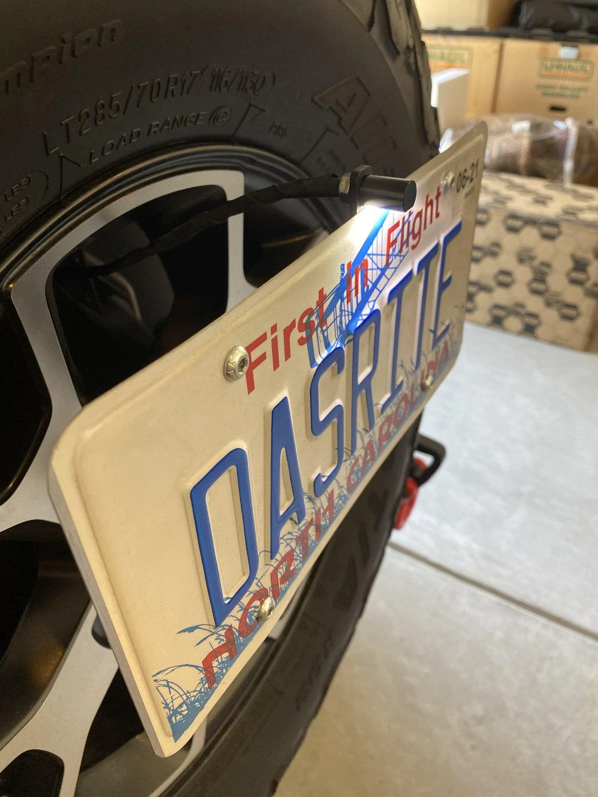Jeep Wrangler JL Rear license plate relocation options...? 027DC35E-73AC-4E24-9B0D-2D1E54B87B26