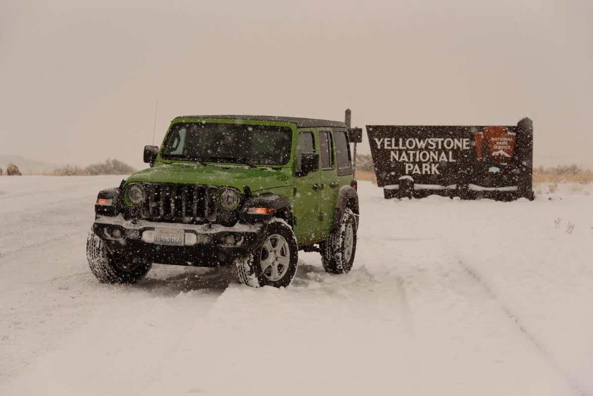 Jeep Wrangler JL Renter or Jeeper? 2019-01-25 Day 2 Yellowstone Trip D750-0009