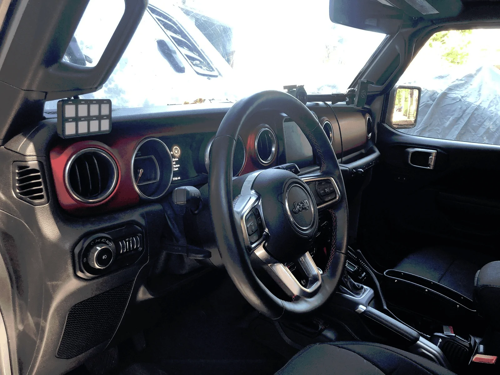 Jeep Wrangler JL Third partyAUX switch panels 1600201716313