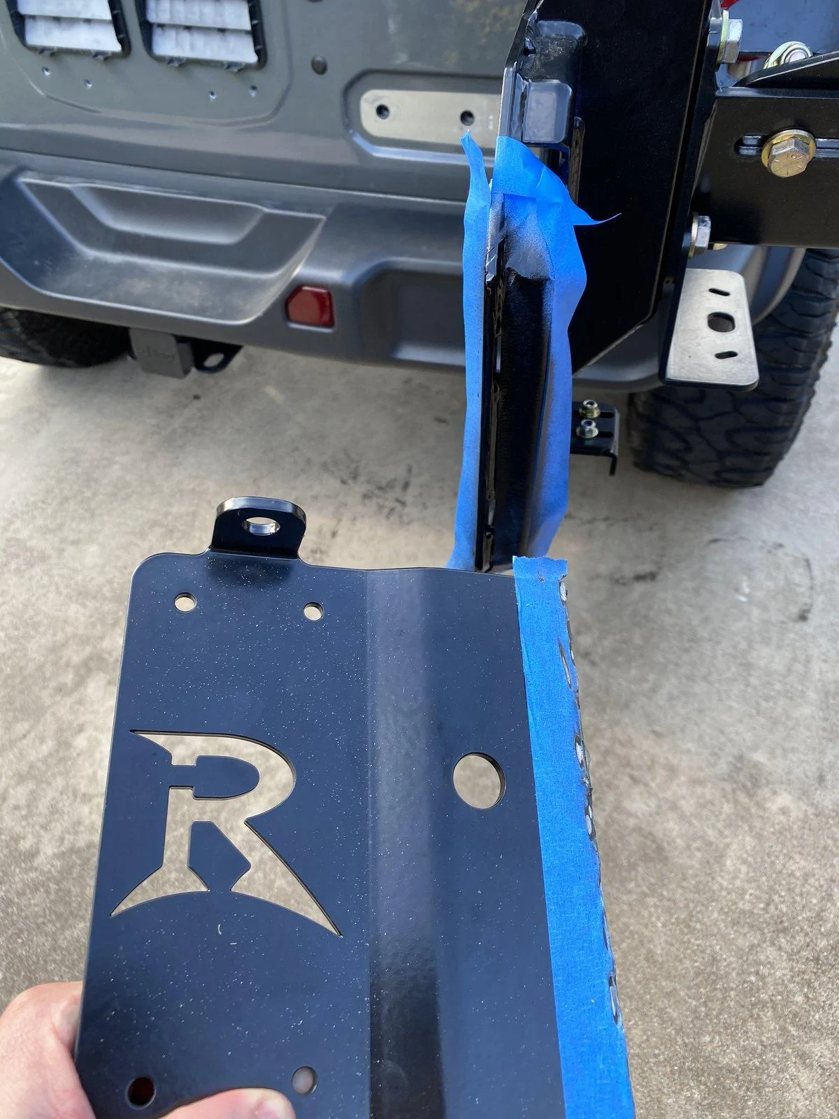 Jeep Wrangler JL Modified Rusty's Tire Carrier AF905647-F7E9-4904-B946-9351206EEDCD
