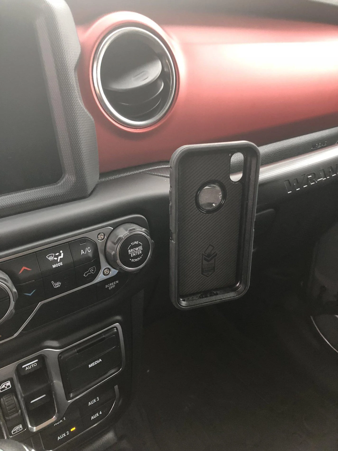 Jeep Wrangler JL Cellphone Holder for JLU Rubicon JoKI9OZhTfapifG%8d%lH