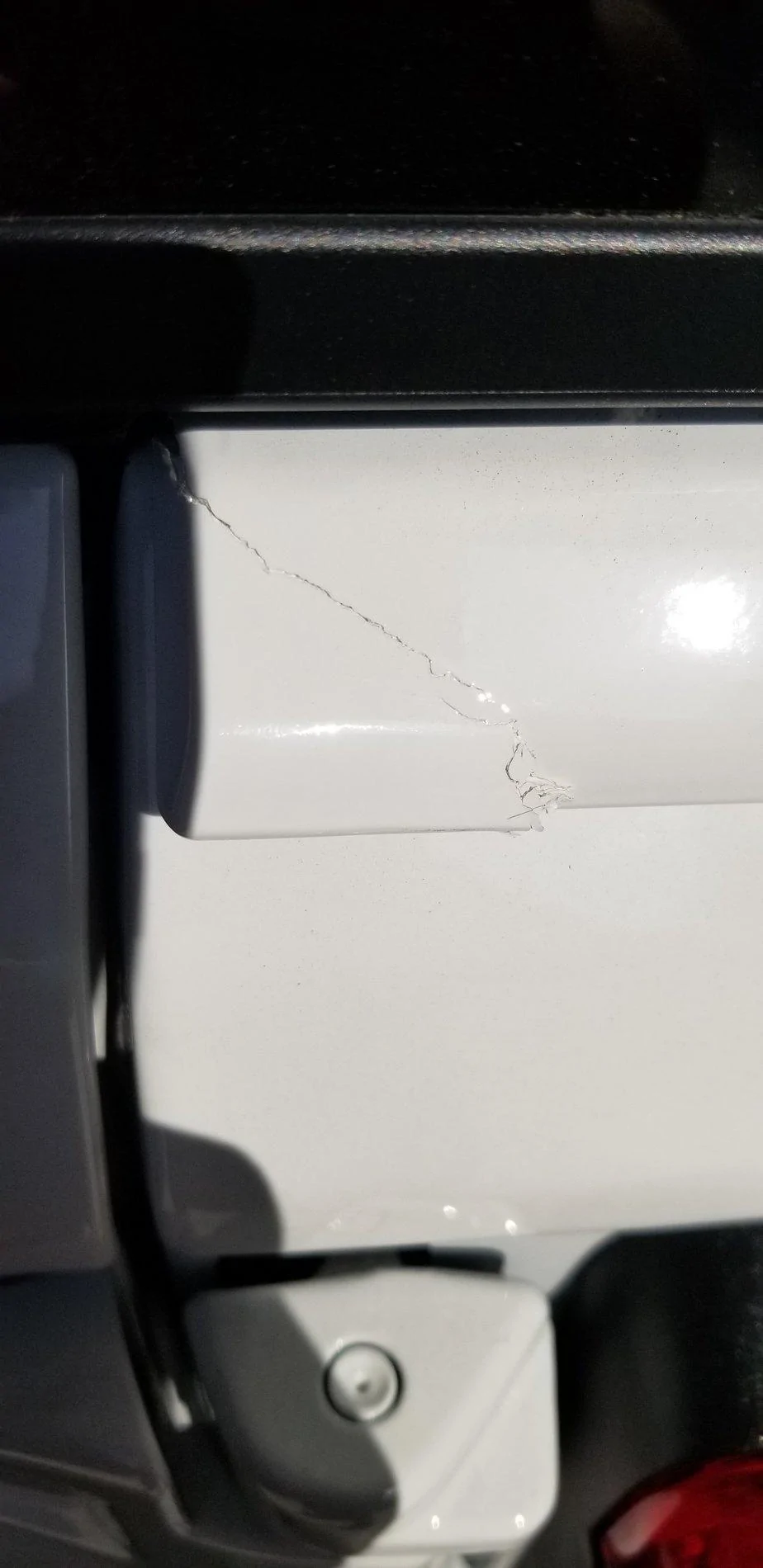 Jeep Wrangler JL JL Rubicon Rooftop Damage 20180428_162105