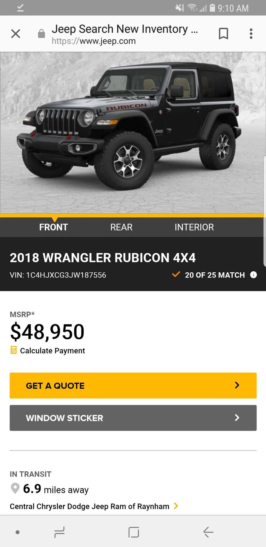 Jeep Wrangler JL 2 DOOR JL build/order discussions master thread Screenshot_20180429-091046_Chrom