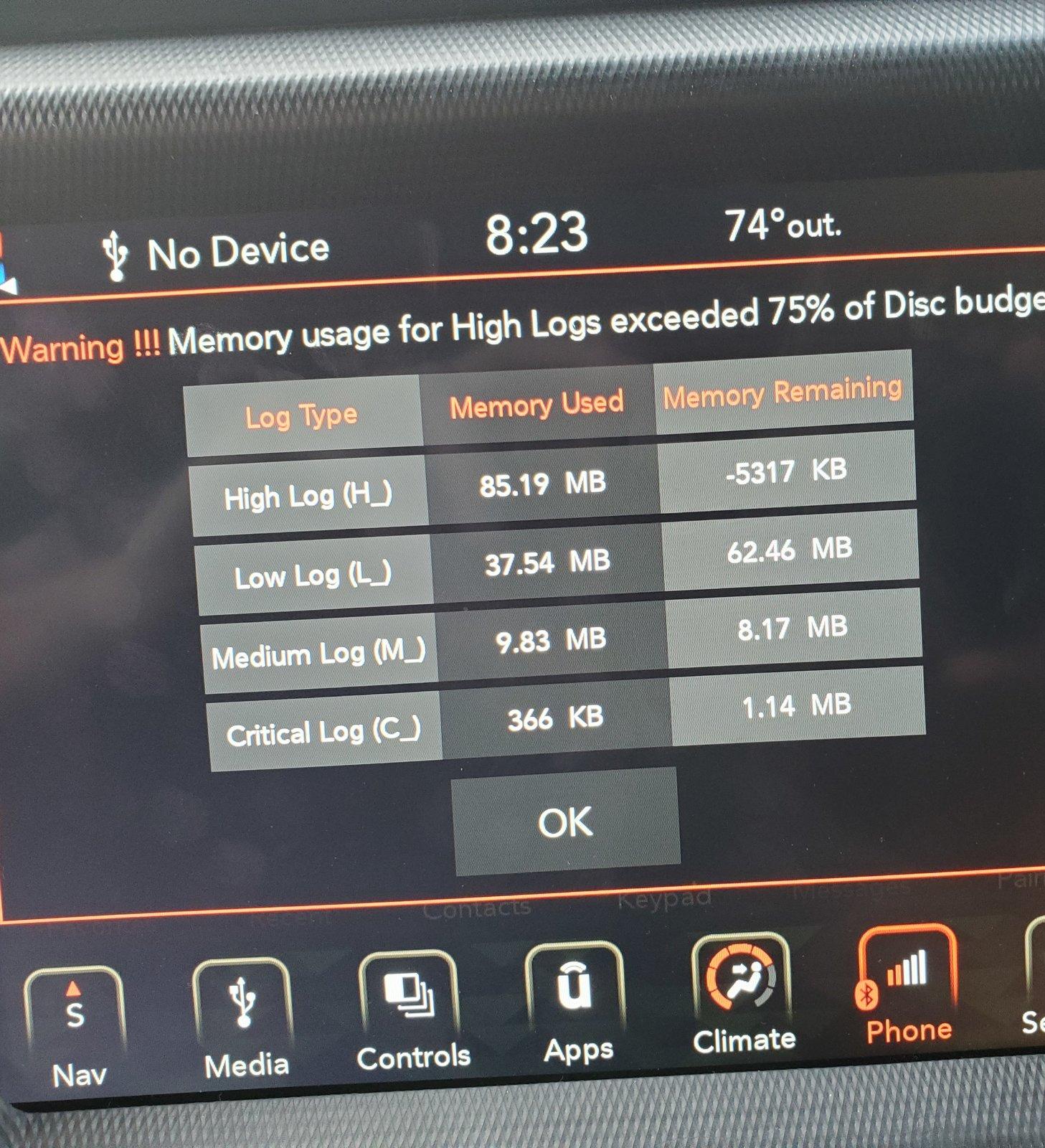 Jeep Wrangler JL WILL JSCAN RESET UCONNECT BACK TO FACTORY DEFAULT 20200822_082354_resized