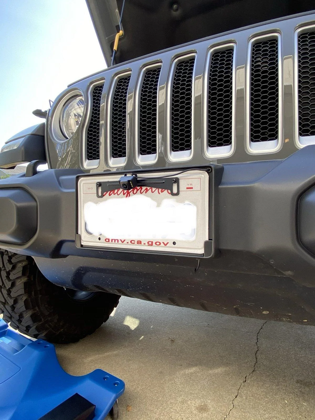 Jeep Wrangler JL Installed a cheap trail cam BCD1357B-4047-4789-BC67-55486F7DFF28