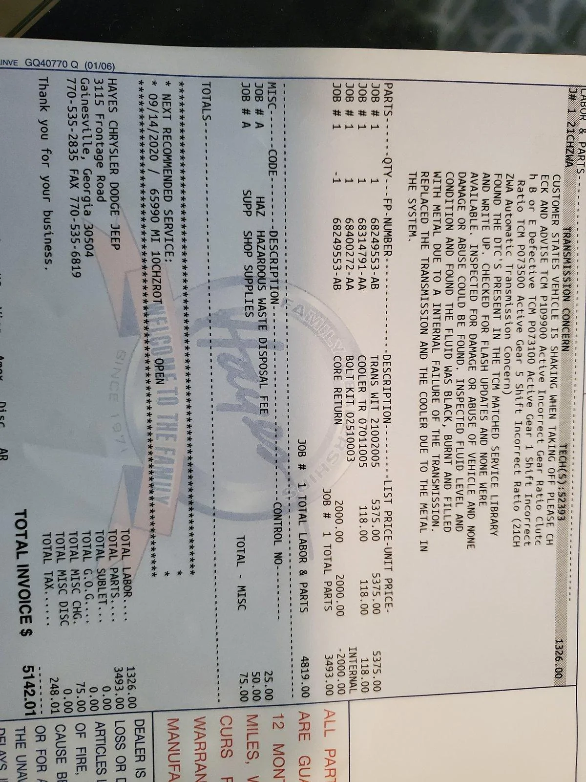 Jeep Wrangler JL Transmission Failure? 16007104147846097234215303738299