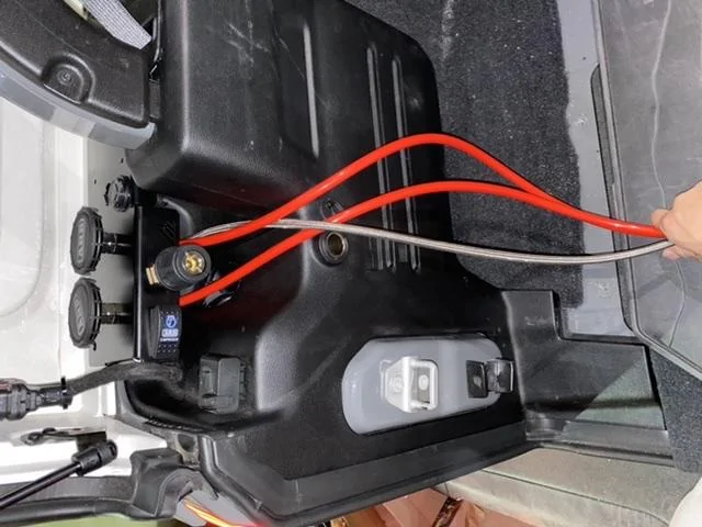 Jeep Wrangler JL American adventure lab arb twin compressor mount w remote fitting 85D827F2-19F7-43F1-9DF3-A5AA10EFBEC8