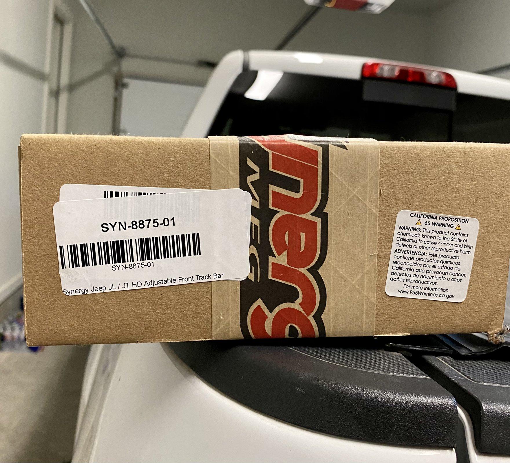 Jeep Wrangler JL Synergy XD Adjustable Front Track Bar F8B54019-0B86-4793-8594-A0A137A3C0C9