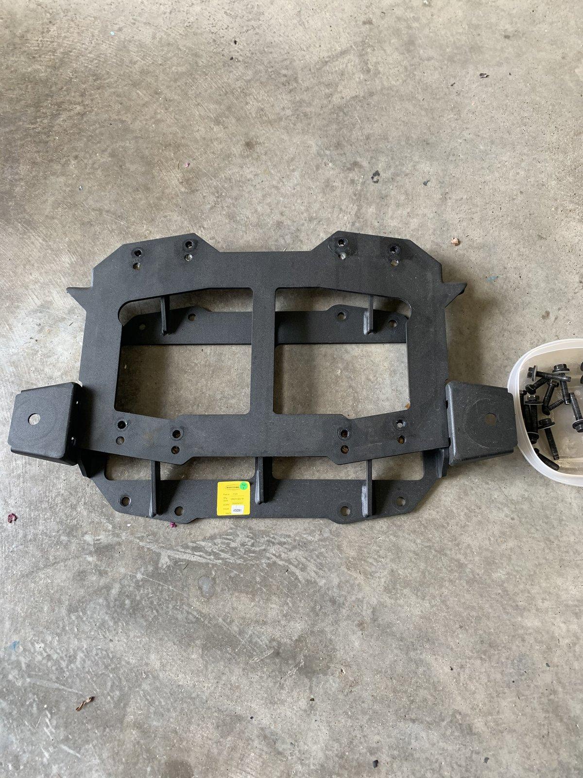 Jeep Wrangler JL Smittybilt Oversized Spare Relocation Bracket  $60 39BB236D-712A-43BE-A140-456E40E28F52
