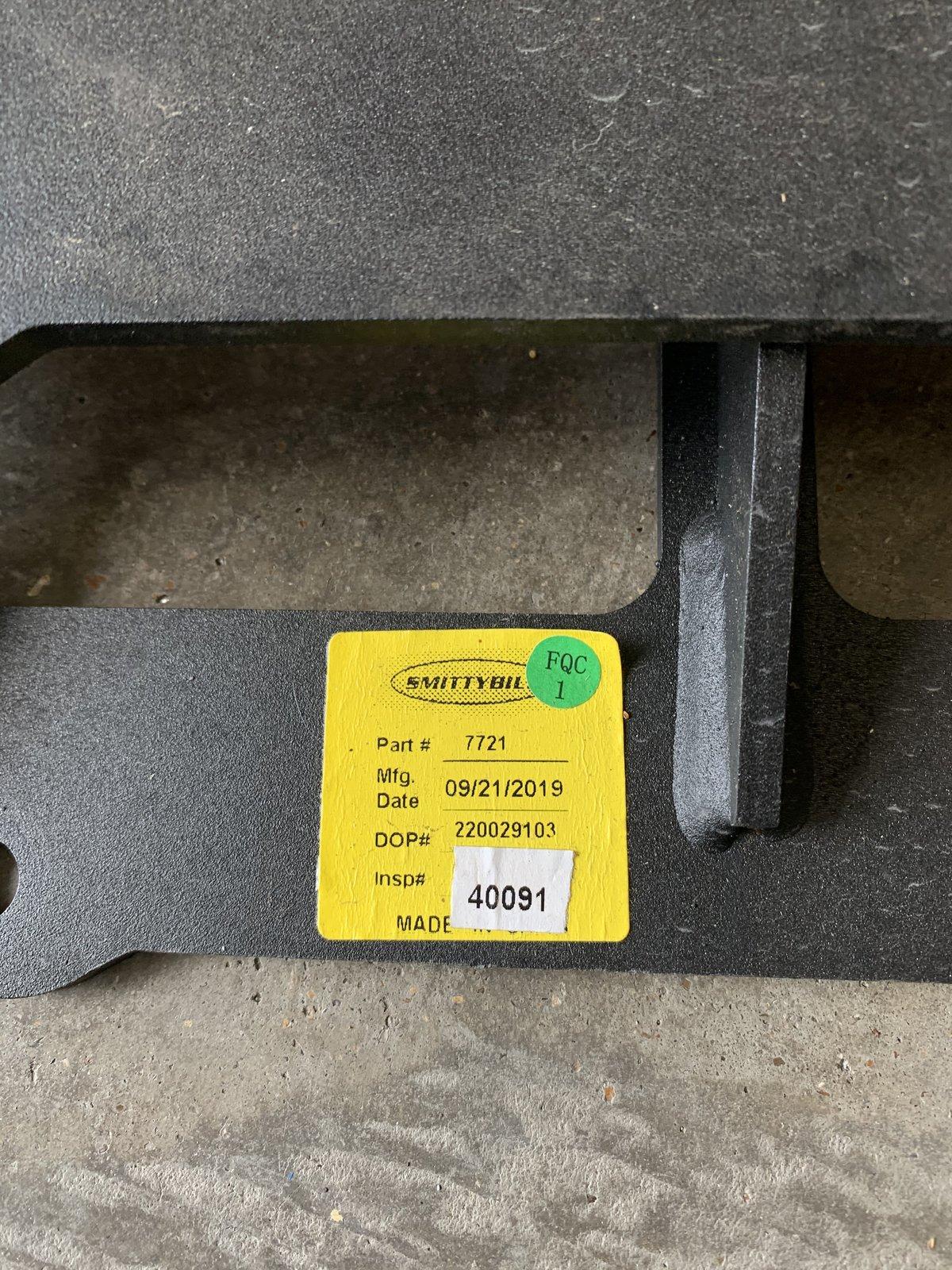 Jeep Wrangler JL Smittybilt Oversized Spare Relocation Bracket  $60 CEA69804-9B26-459F-B468-06CBCD01D295