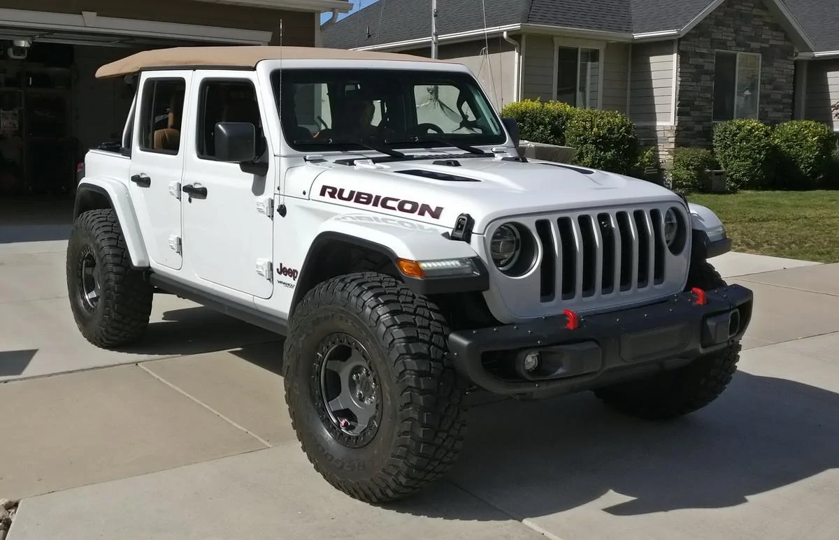 Jeep Wrangler JL Just Another White Rubicon NewJL4